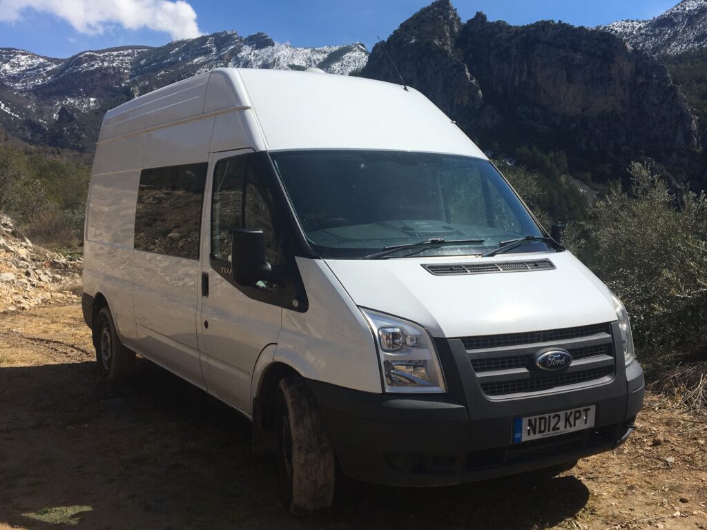 I used a van to work remotely toward becoming financially independent