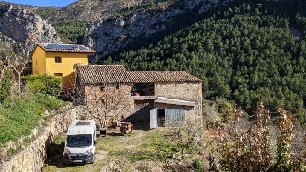 The house, barn and land I bought and renovated in the pyrenees